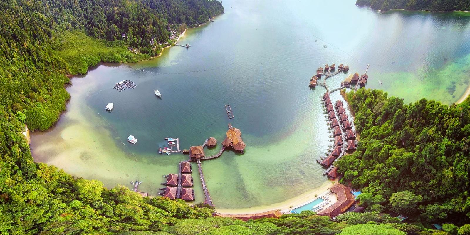 沙巴亚庇 GAYANA MARINE RESORT伽亚娜生态度假村
