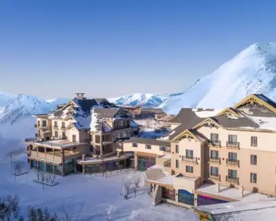  北大湖clubmed滑雪度假村东北粉雪天堂一价全包亲子游 | ClubMed北大壶