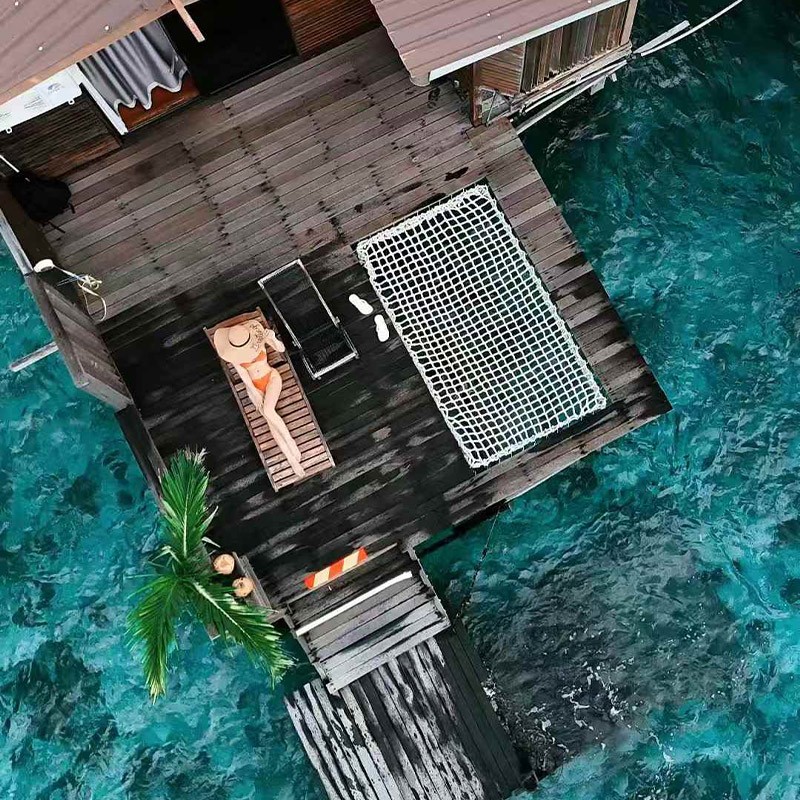 仙本那珊瑚海水屋