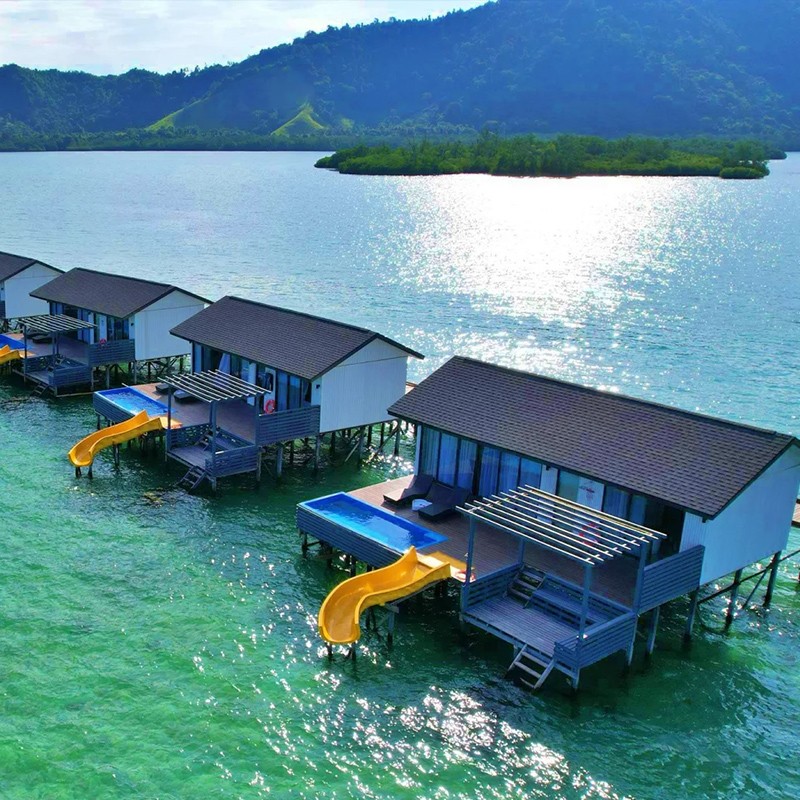 仙本那山水水屋度假村